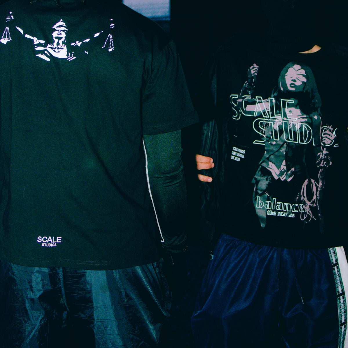 LADY LUSTICIA TEE [BLACK]