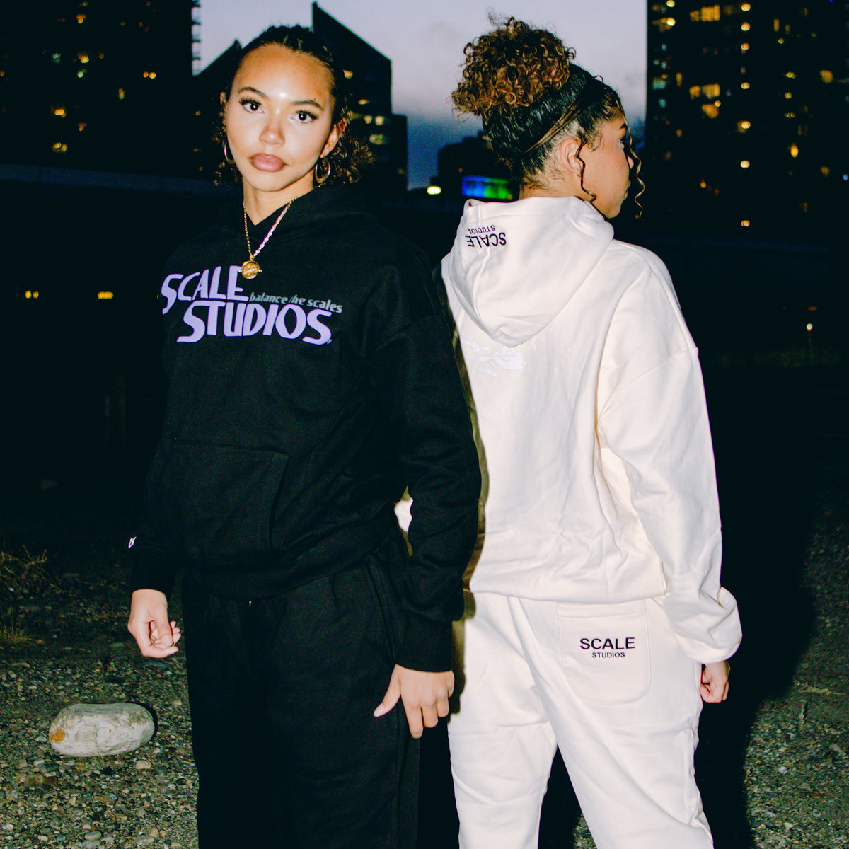 SCALE STUDIOS CLASSIC HOODIE (BLACK)